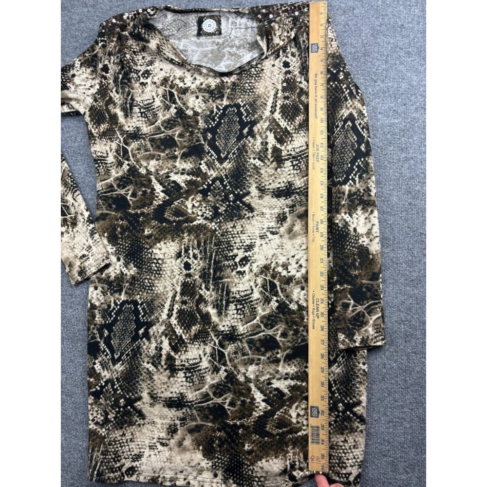 Double D Ranch Python Snake Print Dress Women's L… - image 5